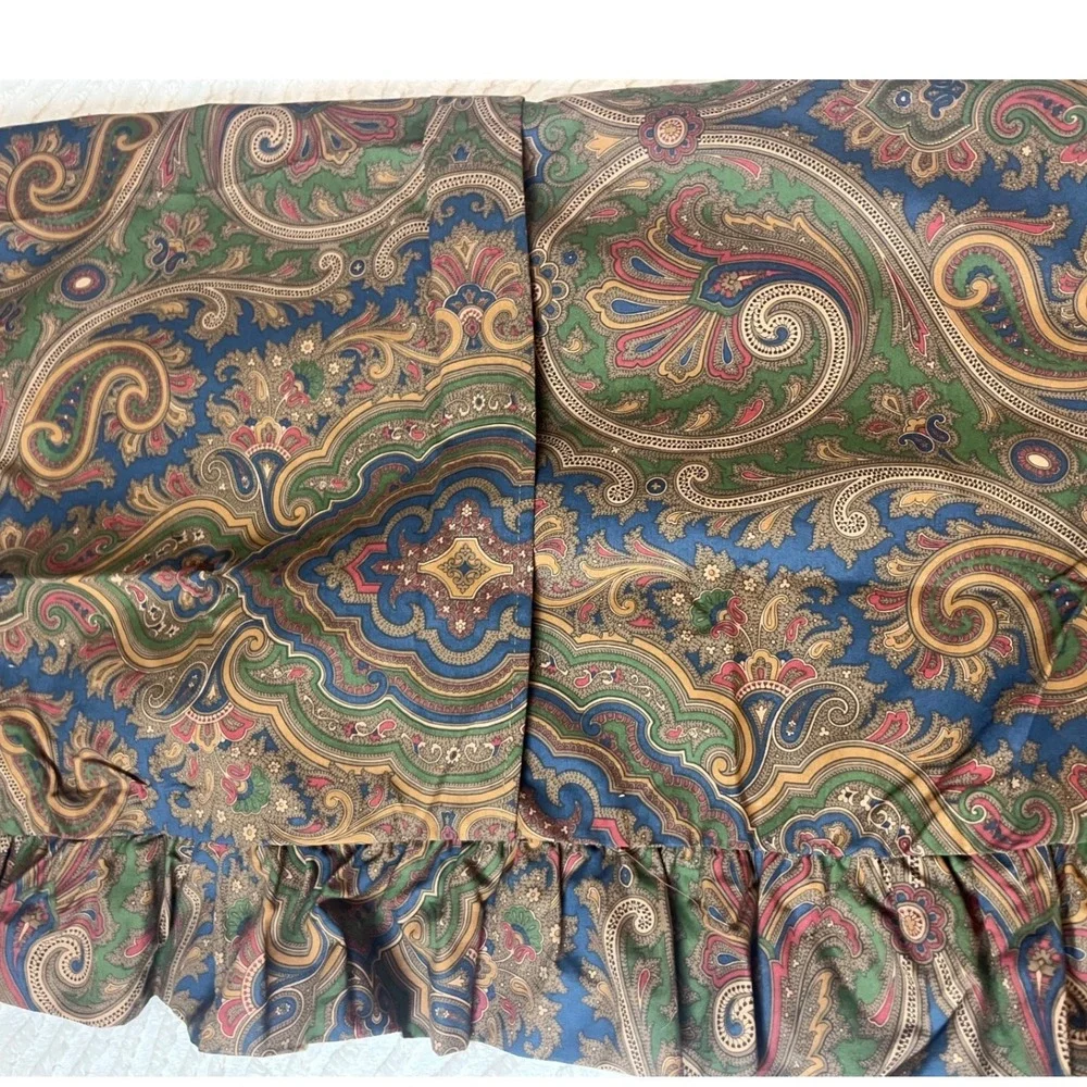 RALPH LAUREN Elizabeth Brianna Paisley European Pillow‎ Sham